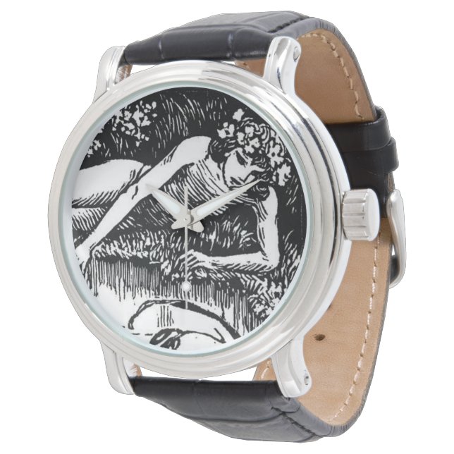 Vintage Narcissus Emile Alder Armbandsur (Vinklad)