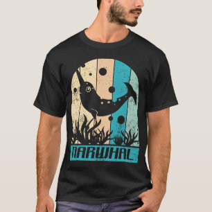Vintage Narwhal - för Narwhal älskare T Shirt