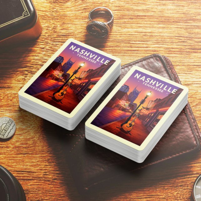 Vintage Nashville Tennessee Casinokort (Skapare uppladdad)