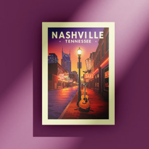 Vintage Nashville Tennessee Vykort