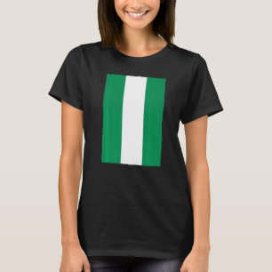 Vintage National Flagga Nigeria T Shirt