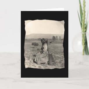 Vintage Native American Apache Kort