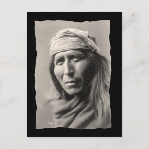 Vintage Native American Apache Tsahizn Tseh Vykort