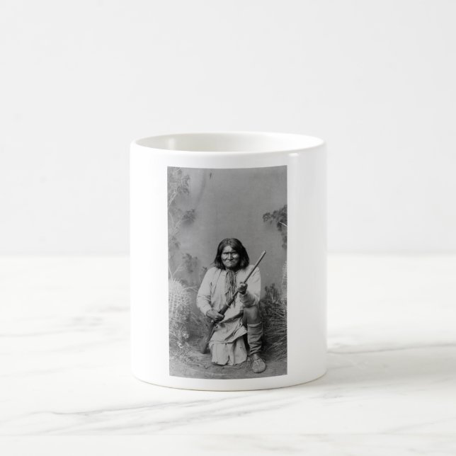 Vintage Native American Geronimo Kaffemugg (Center)