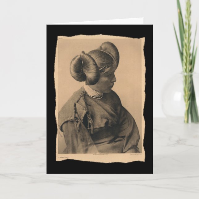 Vintage Native American Hopi Kort (Framsida)