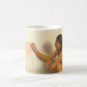 Vintage Native American, Indian Artist by Couse Kaffemugg
