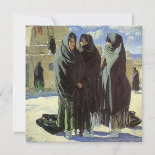 Vintage Native American, Taos Girls av Walter Ufer