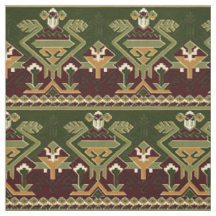 Vintage Native Indian Southwest Mönster Tyg