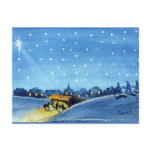 Vintage Nativitetskonst