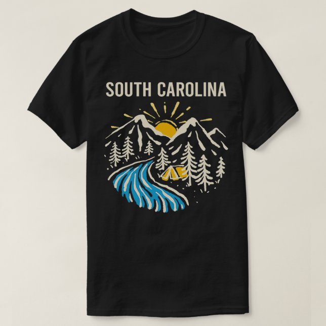 Vintage Natur liggande Sydolina T Shirt (Design framsida)