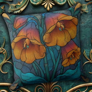 Vintage Natur Omtänkt i en Blommig Kuddslip Kudde