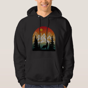 Vintage Natur Varg Hoodie