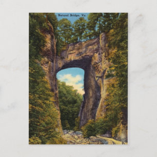 Vintage, Natural Bridge, Virginia Vykort