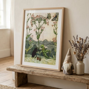 Vintage Naturplanscher Konst av Else Wenz-Vietor Poster