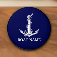 Vintage Nautical Anchor Rope Boat Namn