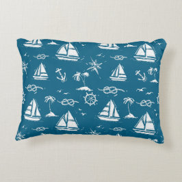 ’Vintage Nautical Äventyr’ Prydnadskudde
