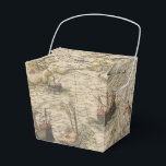 Vintage Nautical Karta Presentaskar<br><div class="desc">Favoritlåda med ett antikt karta som har viskfiskande havslevande varelser och annat nautiska inslag.</div>