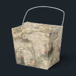Vintage Nautical Karta Presentaskar<br><div class="desc">Favoritlåda med ett antikt karta som har viskfiskande havslevande varelser och annat nautiska inslag.</div>