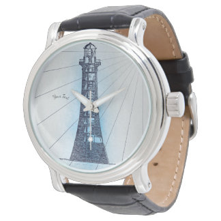 Vintage Nautical Lighthouse Armbandsur