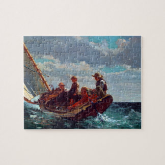Vintage Nautical Marine Art Pussel