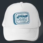 Vintage Nautical of Sardine Fishing Bachelor Party Keps<br><div class="desc">Vintagen Nautical Truckerkeps för Bachelor-partiet på Sardinien</div>