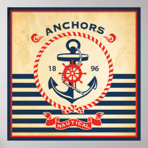Vintage Nautical Poster