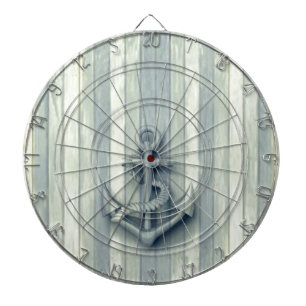 Vintage nautiskt klassankare piltavla