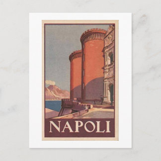 Vintage Neapel Italien Resepostkort Napoli Vykort
