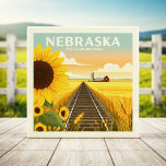 Vintage Nebraska Kakelplatta<br><div class="desc">Vintage Nebraska</div>