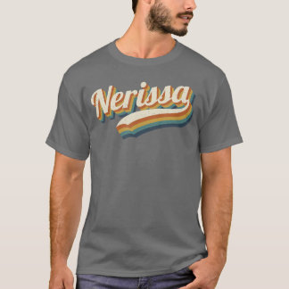 Vintage Nerissa Personligt Namn Nerissa pojke T Shirt