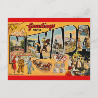 Vintage Nevada Hälsning