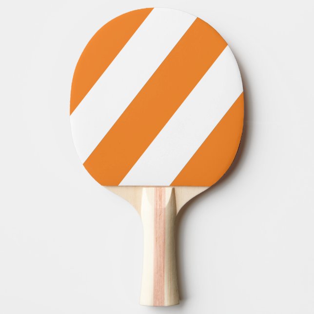 Vintage New Amsterdam djärva ränder Pingisracket (Framsidan)