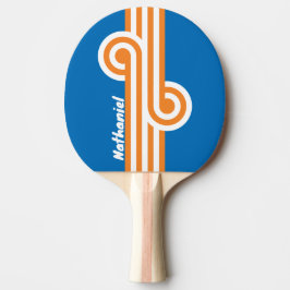 Vintage New Amsterdam Stripe Loop med namn Pingisracket