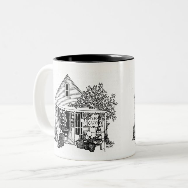 Vintage New Hope PA-kaffe Mugg (Framsida vänster)