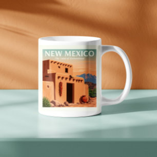Vintage New mexico Kaffemugg