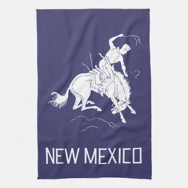 Vintage New mexico Kökshandduk (Vertikal)