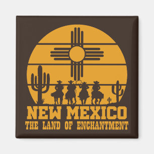 Vintage New mexico Magnet