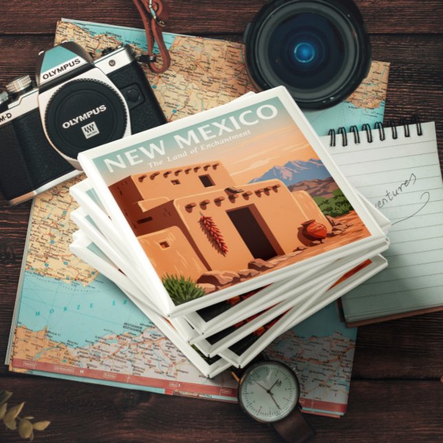 Vintage New mexico Magnet (Skapare uppladdad)