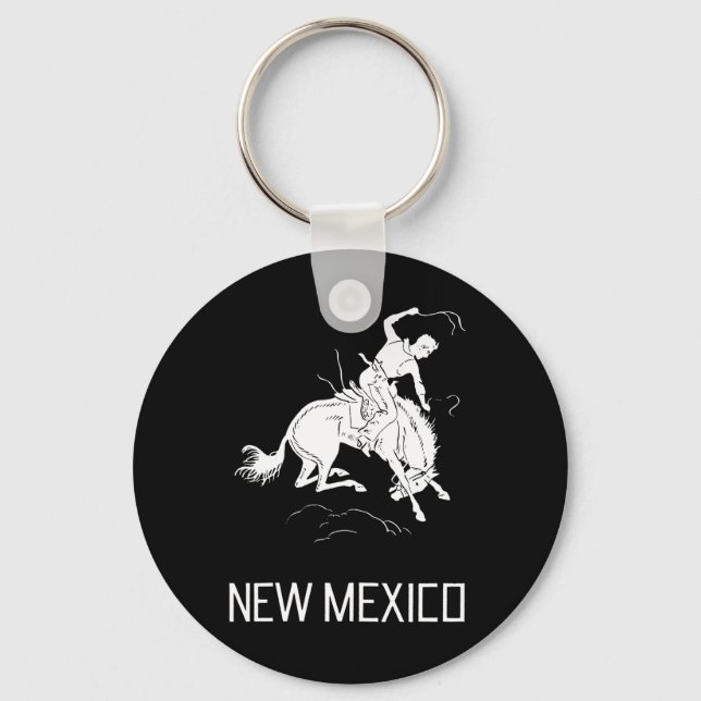 Vintage New mexico Nyckelring (Framsida)