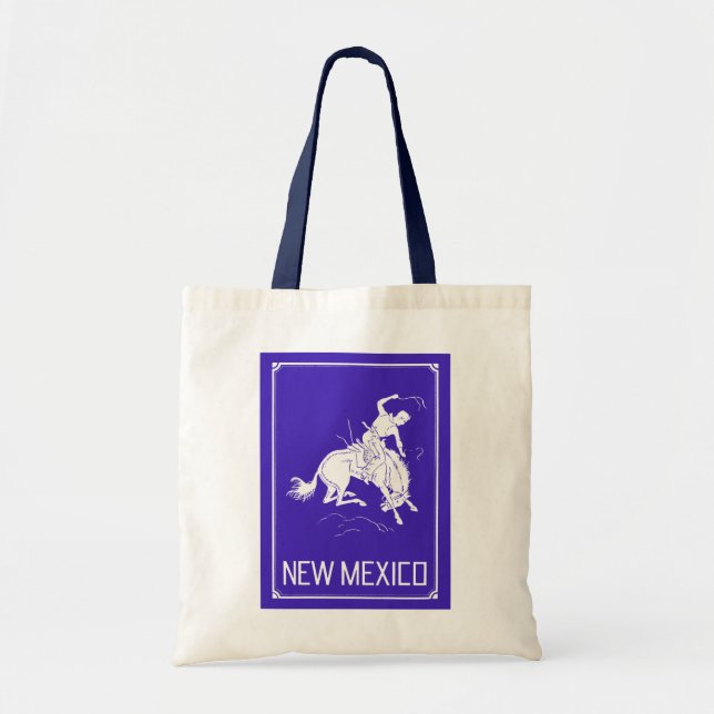 Vintage New mexico Tygkasse (Framsidan)