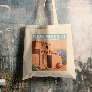 Vintage New mexico Tygkasse