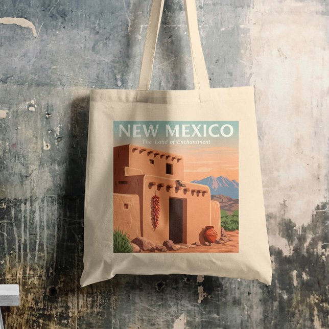 Vintage New mexico Tygkasse (Skapare uppladdad)