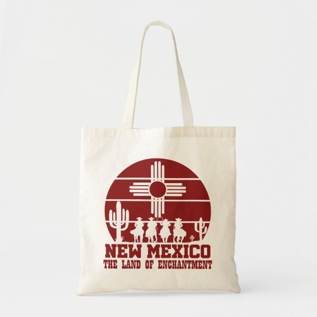 Vintage New mexico Tygkasse (Framsidan)
