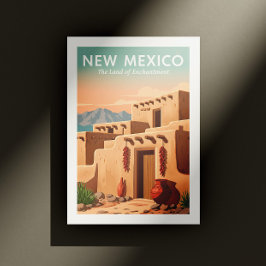 Vintage New mexico Vykort
