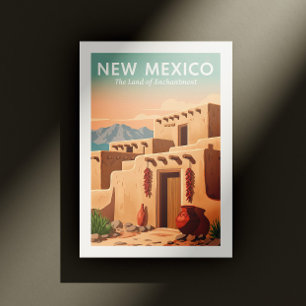 Vintage New mexico Vykort