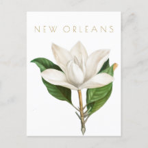 Vintage New Orleans blomma resor mid century 