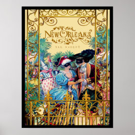 Vintage New Orleans Poster