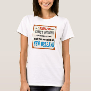Vintage New Orleans Spelare Poster Tröja