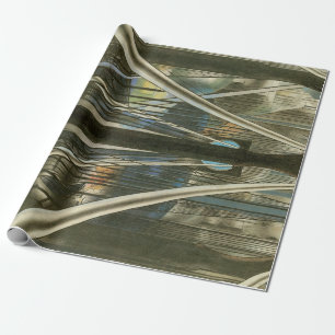 Vintage New York-arkitektur, Brooklyn Bridge Presentpapper