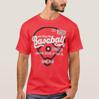 Vintage New York Baseball Est 1962 Baseball Fläkt T Shirt